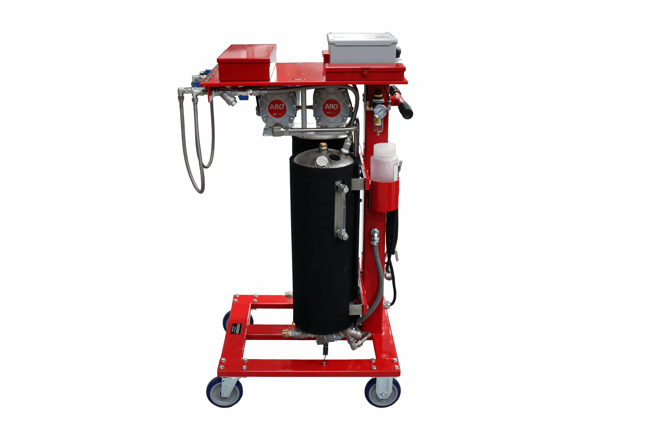 Cleaning Cart Side View