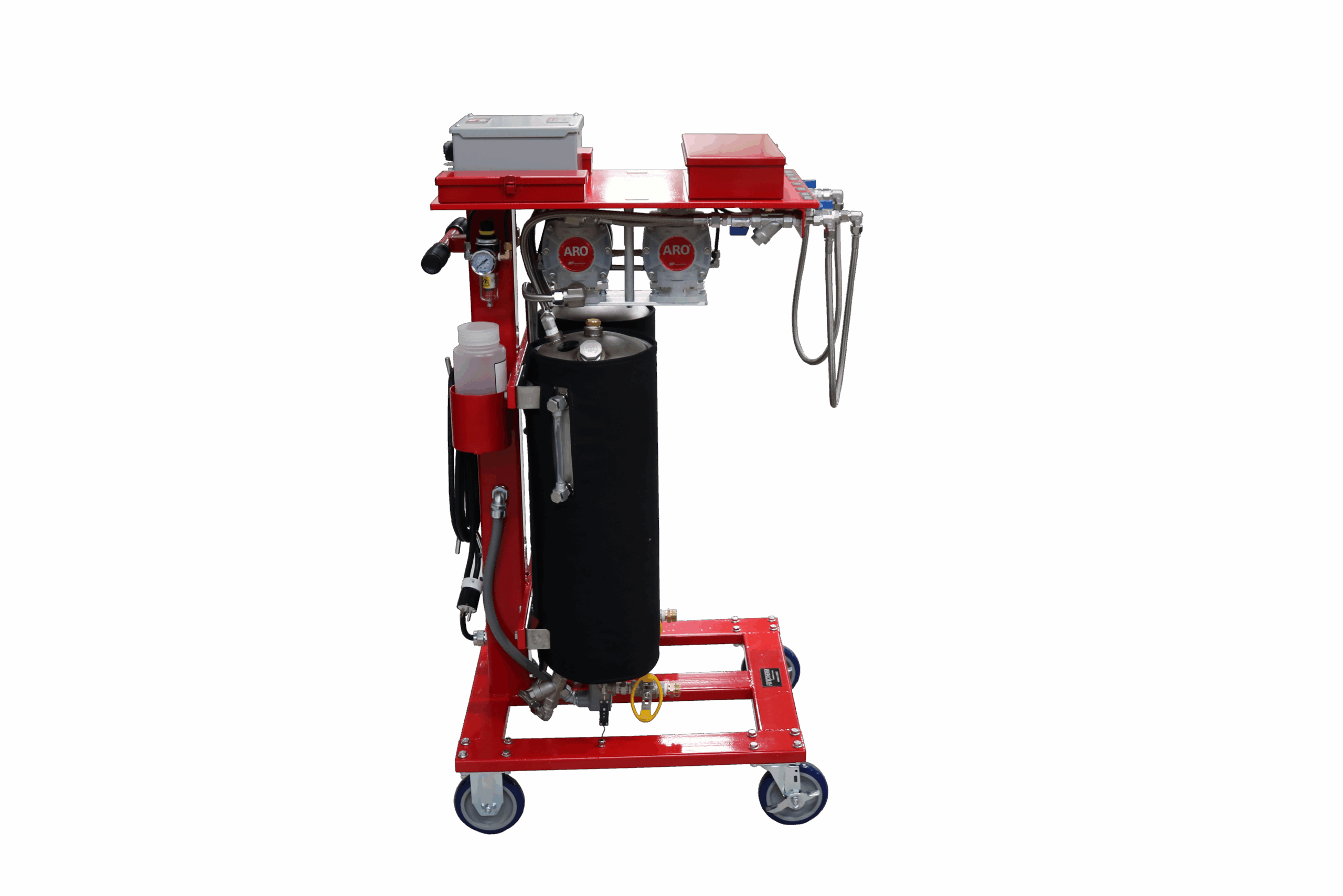 Cleaning Cart Side View